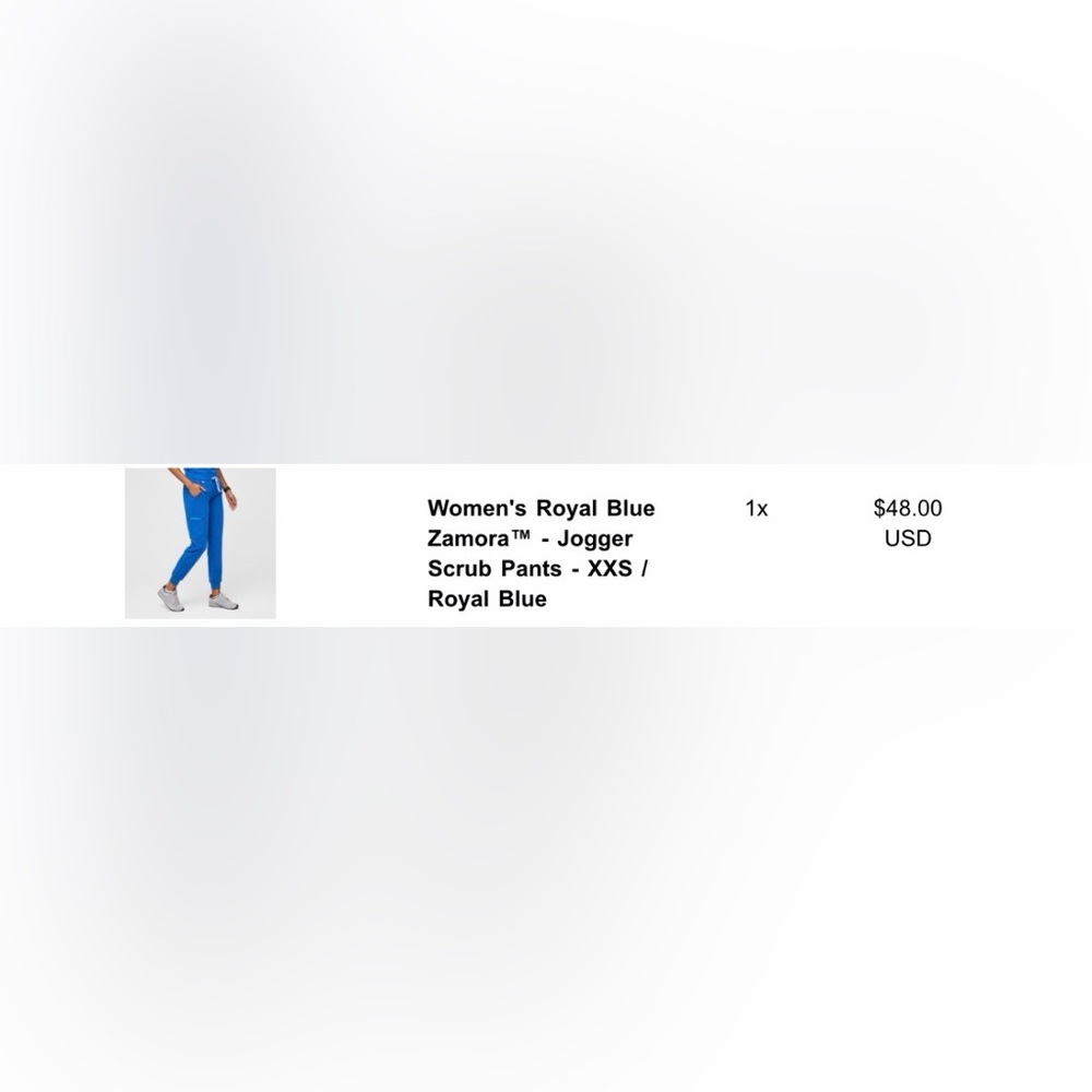 Figs Women's Blue Zamora Jogger Pants